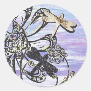 Dragonfly Sky stickers