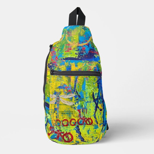 Dragonfly Sling Bag (Front)