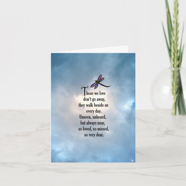 Dragonfly "So Loved" Card (Front)