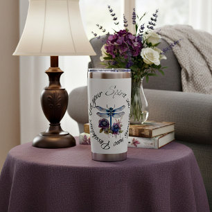 Dragonfly - spirit of new possibilities custom insulated tumbler