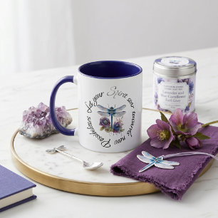 Dragonfly - spirit of new possibilities mug