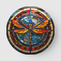 dragonfly stained glass