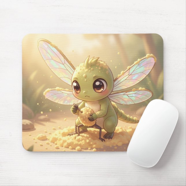 Dragonfly – Star Nectar of the Quiet Night.1 Mouse Pad (With Mouse)