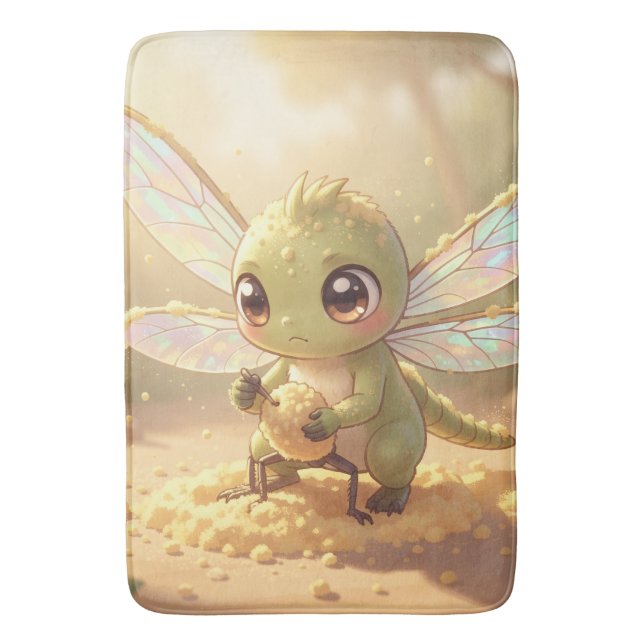 Dragonfly – Star Nectar of the Silent Night.1 Bath Mat (Front Vertical)