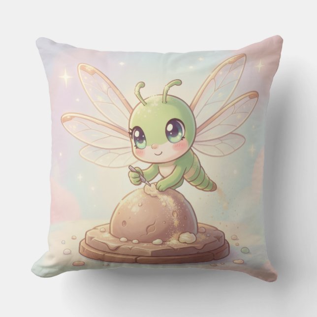 Dragonfly – Star Nectar of the Silent Night.4 Cushion (Front)