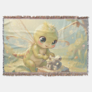 Dragonfly – Star Nectar of the Silent Night Throw Blanket