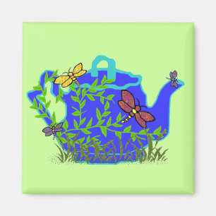 Dragonfly Teapot magnet