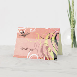 Dragonfly Thank You Card