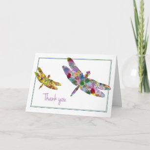 Dragonfly Thank You Card