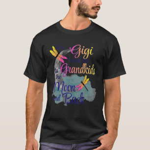 Dragonfly This Gigi Loves Her Grandkids To The Moo T-Shirt