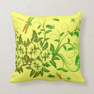 Dragonfly Throw Pillow