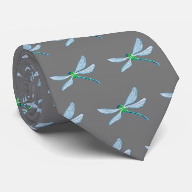 Dragonfly Tie (Rolled)