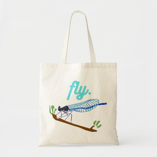 dragonfly Tote Bag (Front)