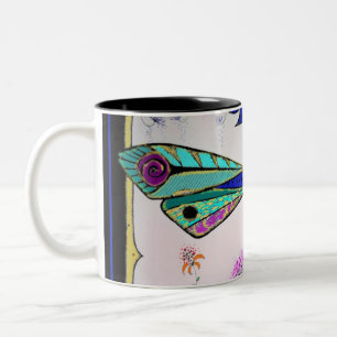 Dragonfly Two-Tone Coffee Mug