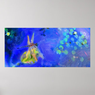 Dragonfly view , poster