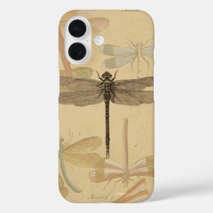 Dragonfly Vintage Antique Classic Nature iPhone 16 Case