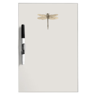 Dragonfly Vintage Antique Classic Nature Dry Erase Board
