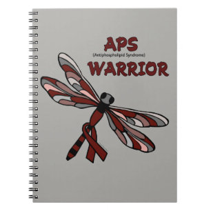 Dragonfly/Warrior...APS Spiral Notebook
