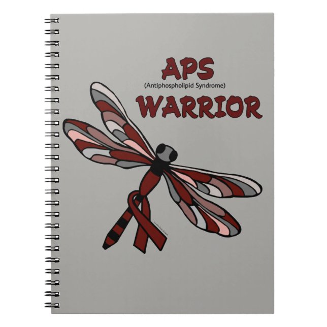 Dragonfly/Warrior...APS Spiral Notebook (Front)
