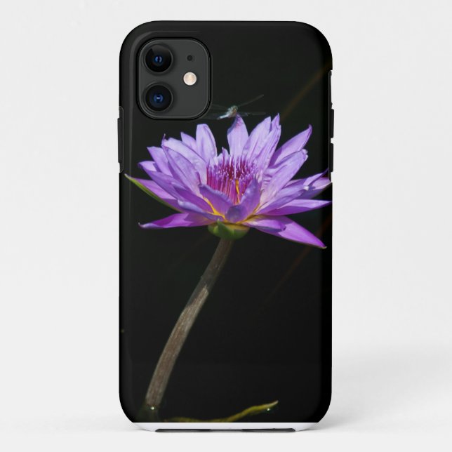 Dragonfly Waterlily phone case (Back)