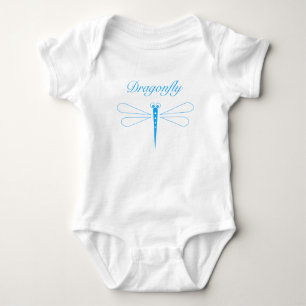 Dragonfly - White Baby Jersey Bodysuit