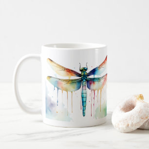 Dragonfly Wildlife & Nature Water Colour Set Coffee Mug