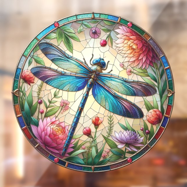 Dragonfly Window Cling (Sheet 2)