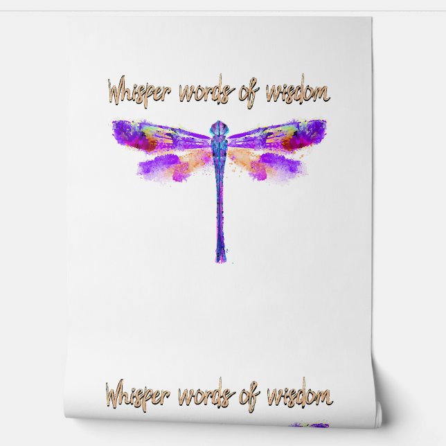 dragonfly wings wallpaper (Unrolling)
