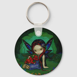 "Dragonling Garden I" Keychain