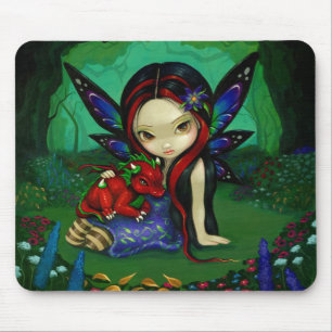 "Dragonling Garden I" Mousepad