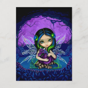 "Dragonling Garden II" Postcard