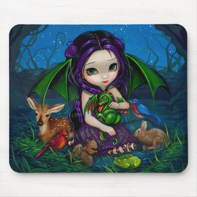"Dragonling Garden III" Mousepad (Front)