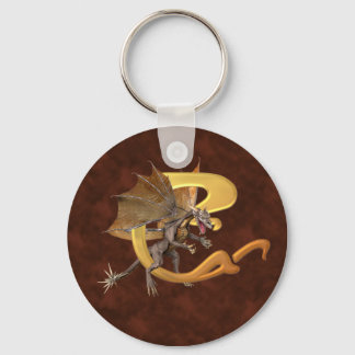 Dragonlore Initial C Key Ring