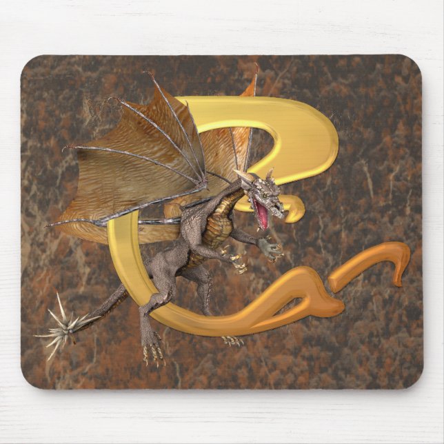 Dragonlore Initial C Mouse Pad (Front)