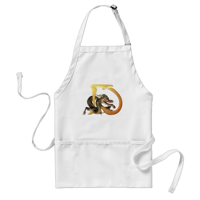 Dragonlore Initials D Standard Apron (Front)