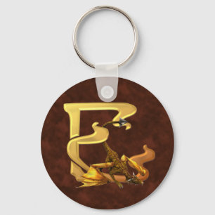 Dragonlore Initials E Key Ring