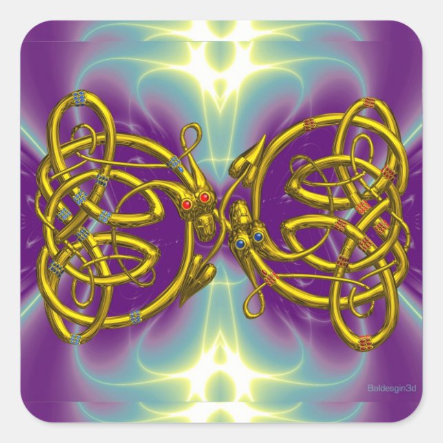 DRAGONLOVE SQUARE STICKER (Front)