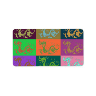 Dragons Address Label