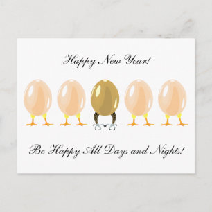 dragons and chickens Custom Postcard