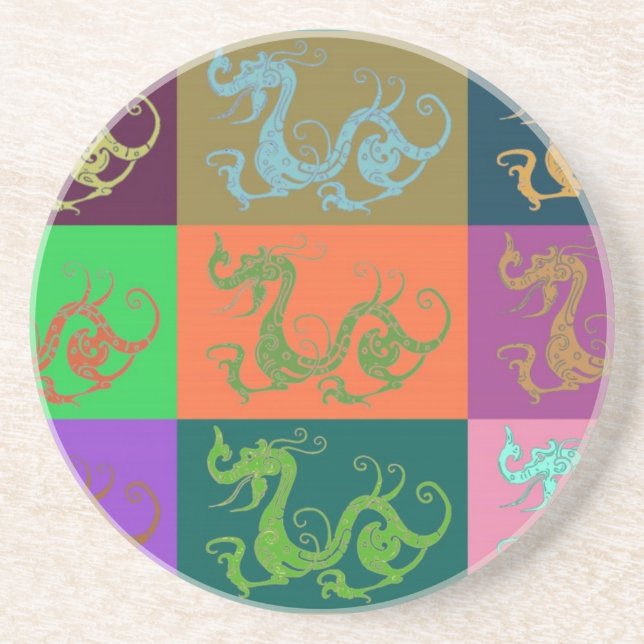 Dragons Beverage Coaster (Front)