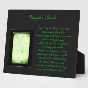 Dragon's Blood Crystal Fairy Plaque