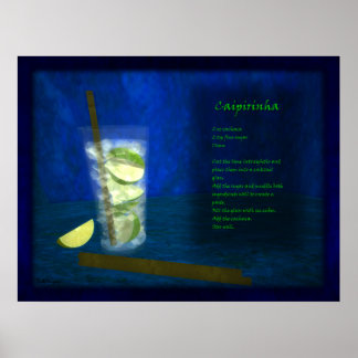 Dragons Cocktail Bar: Caipirinha Poster