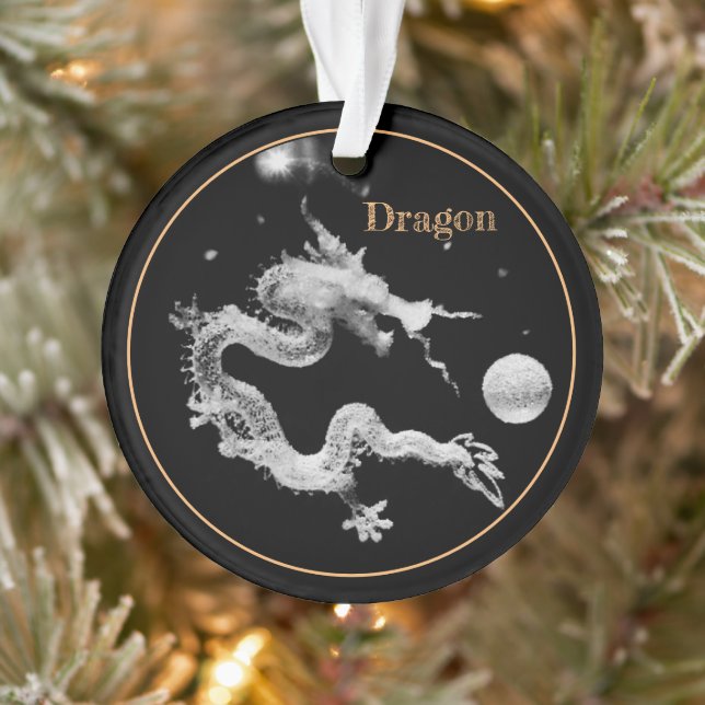 Dragons & Crystal Dragon Lore /Birth of the Dragon Ornament (Tree)