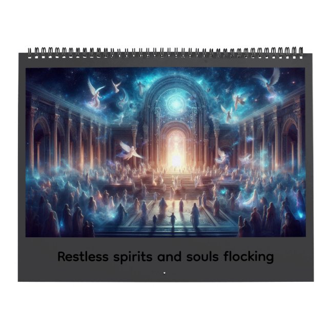 Dragons, & Desolate landscapes Calendar (Cover)