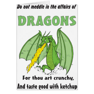 Dragons Do Not Meddle in Their Affairs