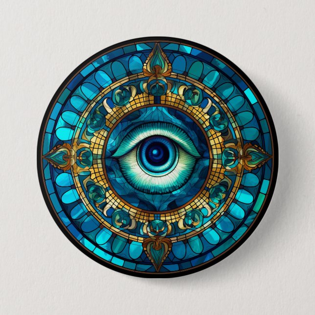 Dragon's Eye 7.5 Cm Round Badge (Front)