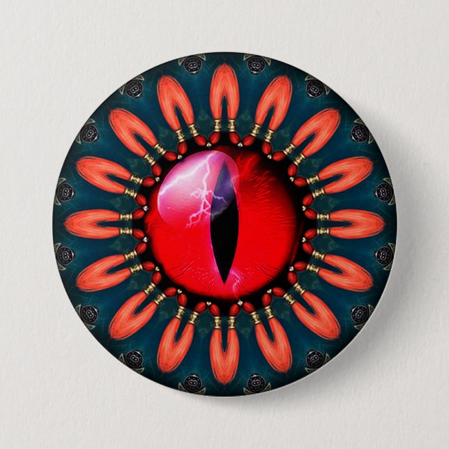 Dragon's Eye 7.5 Cm Round Badge (Front)