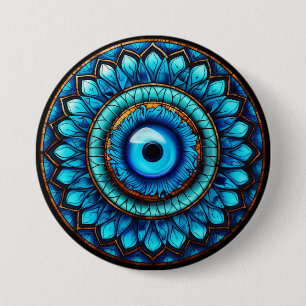 Dragon's Eye 7.5 Cm Round Badge