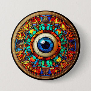 Dragon's Eye 7.5 Cm Round Badge