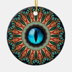 Dragon's Eye Ceramic Tree Decoration